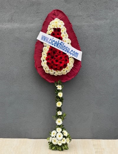 Kırmızı Beyaz Gerbera Mutluluklar