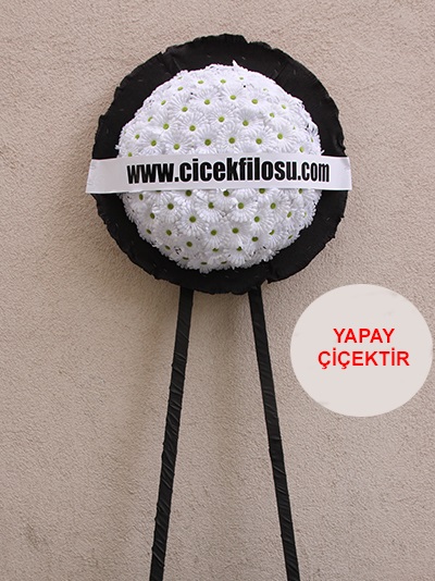 Beyaz Yapay Cenaze Çelengi