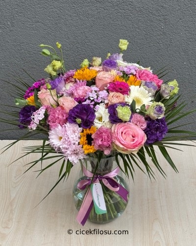 Vazoda Kır Çiçeği Serisi 1