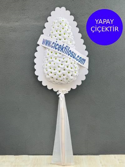 Beyaz Yapay Düğün Çiçeği