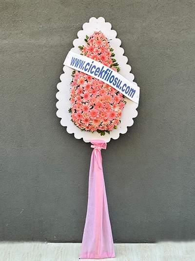 Pembe Ayaklı Düğün Çelengi