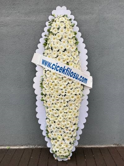 Beyaz Gerbera Düğün Çelengi