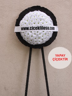 Beyaz Yapay Cenaze Çelengi