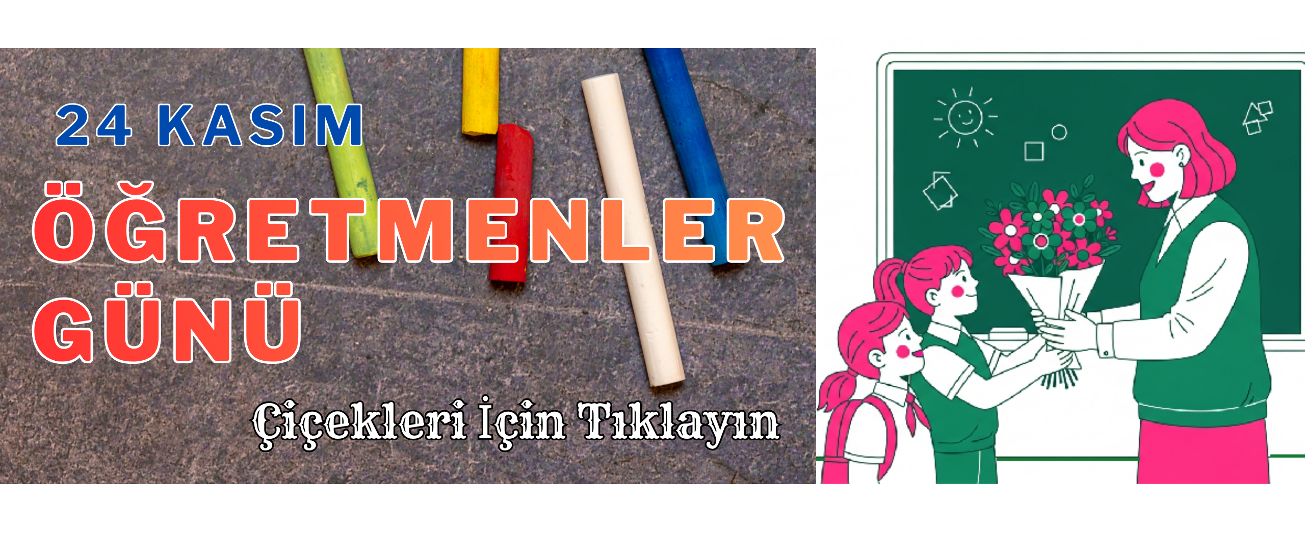 Öğretmenler Günü Çiçekleri